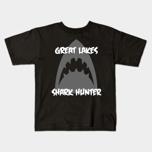 Great Lakes Shark Hunter T-shirt Kids T-Shirt